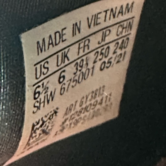 Adidas Women's Black and Pink NMD Sneakers - Picture 6 of 7